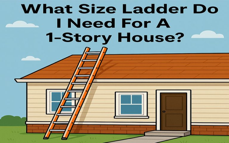 What Size Ladder Do I Need For A 1-Story House